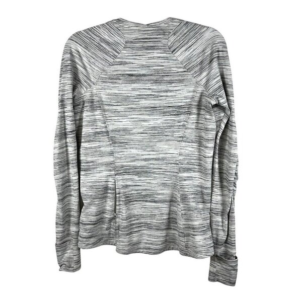 Lululemon Runderful Long Sleeve Space Dye Camo White Silver Spoon 10 Athletic‎ - Picture 3 of 10